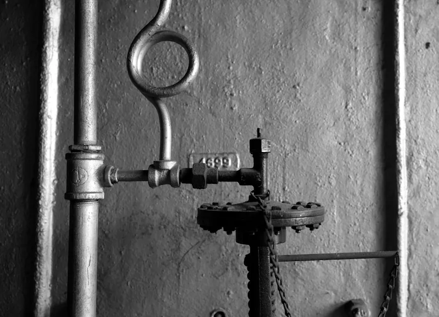Industrial piping installation